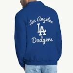 LA Dodgers Franchise Full Zip Jacket