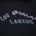 LA Lakers Black Mechanic Cropped Full-Zip Jacket