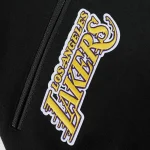 LA Lakers Born For Sport Black Varsity Jacket
