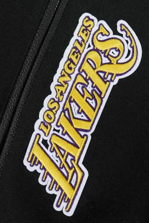 LA Lakers Born For Sport Black Varsity Jacket
