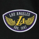 LA Lakers Born For Sport Black Varsity Jacket