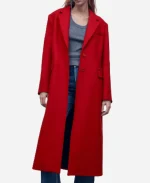 Liz Cantor 10 News First Red Coat