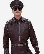 Luke Evans 2026 Met Gala Leather Jacket