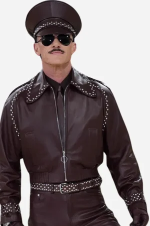 Luke Evans 2026 Met Gala Leather Jacket