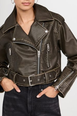 Madison Errichiello Love is Blind Leather Jacket