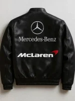 Mercedes Benz McLaren F1 Racing Moto Jacket - Image 2