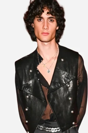 Sombr Leather Vest Met Gala 2026 After Party