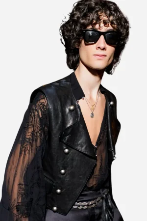 Sombr Leather Vest Met Gala 2026 After Party