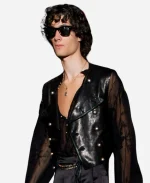Sombr Leather Vest Met Gala 2026 After Party