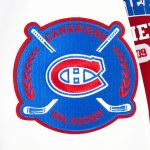Montreal Canadiens City Arch Red and White Varsity Jacket