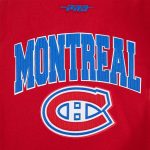 Montreal Canadiens City Arch Red and White Varsity Jacket