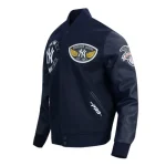 NY Yankees Born For Sport Navy Varsity Jacket