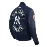 NY Yankees Born For Sport Navy Varsity Jacket