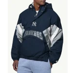 NY Yankees Classic Breakaway Pullover Hooded Jacket