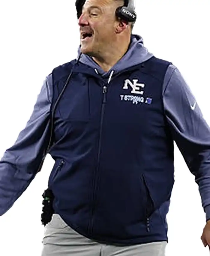 New England Patriots Coach Mike Vrabel Hoodie 01 New England Patriots Coach Mike Vrabel Hoodie