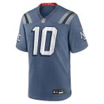 New England Game Rivalry Jersey Navy Drake Maye Men’s