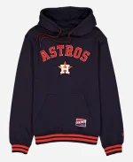 New Era Houston Astros Throwback Felt Hoodie