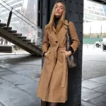 New York City 2026 Olivia Ponton Brown Coat