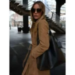 New York City 2026 Olivia Ponton Brown Coat