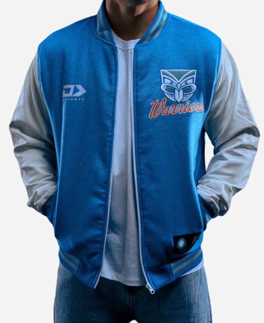 New Zealand Warriors Varsity Jacket 01 New Zealand Warriors Varsity Jacket