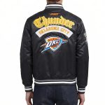 Oklahoma City Thunder Best of Rib Satin Jacket