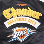 Oklahoma City Thunder Best of Rib Satin Jacket