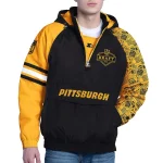 Pittsburgh Steelers Draft Half Zip Pullover Jacket