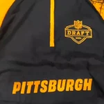 Pittsburgh Steelers Draft Half Zip Pullover Jacket