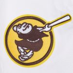 San Diego Padres City Arch Brown and White Varsity Jacket