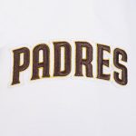 San Diego Padres City Arch Brown and White Varsity Jacket