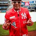 Spike Lee New York Yankees Red MA-1 Bomber Jacket