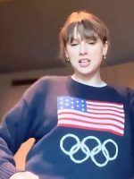 The End Of An Era 2025 Taylor Swift USA Flag Sweater