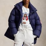 Team USA Navy Puffer Down Jacket