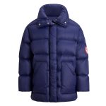 Team USA Navy Puffer Down Jacket