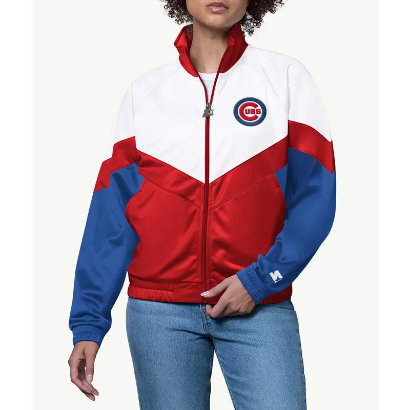 Teamwork Chicago Cubs Track Jacket 01 Teamwork Chicago Cubs Track Jacket