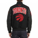 Toronto Raptors City Arch Black Varsity Jacket