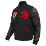 Toronto Raptors City Arch Black Varsity Jacket
