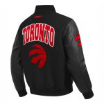 Toronto Raptors City Arch Black Varsity Jacket