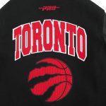 Toronto Raptors City Arch Black Varsity Jacket