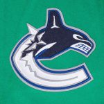 Vancouver Canucks Classic Green and White Varsity Jacket