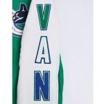 Vancouver Canucks Classic Green and White Varsity Jacket