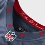 New England Patriots Nike Game Rivalry Jersey Navy Drake Maye Men’s - Image 2