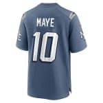 New England Patriots Nike Game Rivalry Jersey Navy Drake Maye Men’s - Image 5