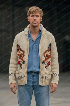 Ryland Grace Project Hail Mary Ryan Gosling Wolf Cardigan