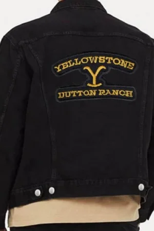 yellowstone-dutton-ranch-black-denim-jacket