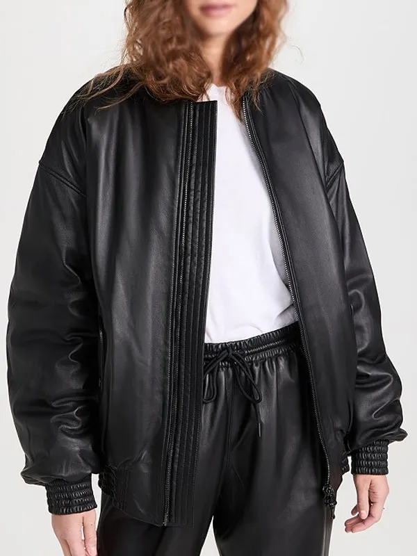 111 Nemesis Nicolette Harper Black Leather Jacket