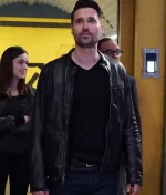 Agents of Shield Brett Dalton Black Leather Jacket - Image 3