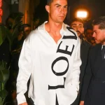 Cristiano Ronaldo Madrid 2026 Long Sleeve Satin Shirt