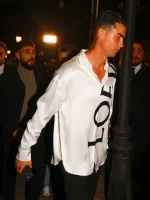 Cristiano Ronaldo Madrid 2026 Long Sleeve Satin Shirt