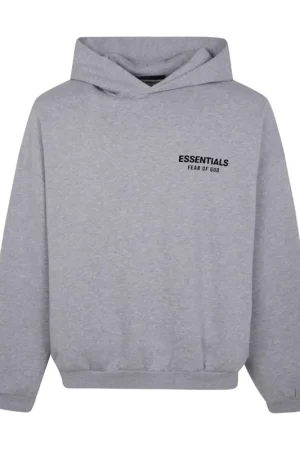 Grey Essentials Hoodie